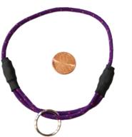 🐶 xs/toy size national leash thin mountain rope dog id collar - plum punch - snickers collar - 6"-12" - boosted for seo logo