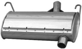 img 1 attached to Lawson Industries 36247 Premium Direct-Fit Muffler for 99-06 Ford Windstar Freestar Monterey: Optimal Performance and Fit