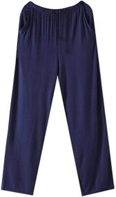img 1 attached to Comfortable Short Sleeve Pajama 👕 Sleepwear for Men - Stylish Men's Clothing