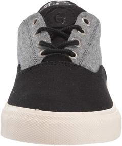 img 3 attached to 👟 Men's Black Lace Sneaker by Crevo - Optimized Men's Footwear