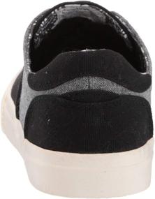 img 2 attached to 👟 Men's Black Lace Sneaker by Crevo - Optimized Men's Footwear