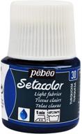 pebeo setacolor fabrics 45 миллилитров бирюзовый логотип