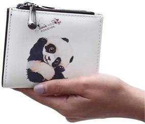 img 4 attached to 🍒 Nawoshow Cherry Pattern Wallet: Stylish Women's Handbag & Wallet Combo