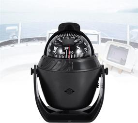 img 4 attached to 🧭 High-Precision Adjustable LED Boat Compass: Navigate with Ease Day or Night