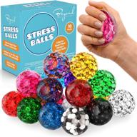 🌈 sensory colorful stress ball set logo