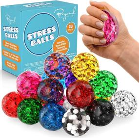 img 4 attached to 🌈 Sensory Colorful Stress Ball Set