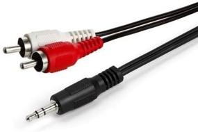 img 2 attached to 6ft 3.5mm Male to Stereo RCA Male Cable by RiteAV - Enhanced SEO