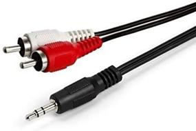 img 3 attached to 6ft 3.5mm Male to Stereo RCA Male Cable by RiteAV - Enhanced SEO