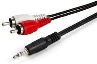 6ft 3.5mm male to stereo rca male cable by riteav - enhanced seo logo