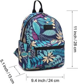 img 1 attached to 🎒 Fvstar Canvas Backpack: Versatile Outdoor Travel and Kids' Backpacks