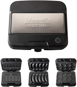 img 3 attached to 🌭 Johnsonville Sizzling Sausage Grill Plus - Multi-function Grill with Detachable Plates - Perfect for Links, Patties, and Brats - Fast, Mess-Free Cooking - Dishwasher Safe - Temperature Probe Included