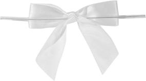 img 1 attached to Reliant Ribbon Satin Twist Bows Gift Wrapping Supplies and Gift Wrap Bows