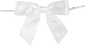 img 2 attached to Reliant Ribbon Satin Twist Bows Gift Wrapping Supplies and Gift Wrap Bows