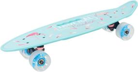 img 3 attached to 🛹 Geelife 24-inch Complete Mini Cruiser Skateboard for Beginners - Ideal for Youths, Teens, Girls, and Boys