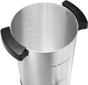 img 2 attached to Hamilton Beach Silver Coffee Urn and Hot Beverage Dispenser: Brew Up to 45 Cups of Delicious Joe!