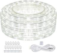 🔌 shgpoda 66ft/20m 720 leds rope lights - cool white, indoor/outdoor led string lights for garden, patio, wedding party - waterproof & plugin 110v логотип