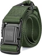 deyace tactical military magnetic quick release men's accessories and belts logo