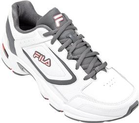 img 3 attached to 👟 Fila Memory Decimus Shadow Metallic Men's Athletic Shoes