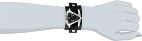 img 3 attached to 🕐 Часы-браслет Nemesis Women's GB024K Triangle из нержавеющей стали с кожаным ремешком - Стильный дизайн с улучшенной оптимизацией для поисковых систем