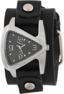 🕐 часы-браслет nemesis women's gb024k triangle из нержавеющей стали с кожаным ремешком - стильный дизайн с улучшенной оптимизацией для поисковых систем логотип