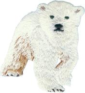 application polar bear cub patch logo