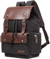 lacattura vintage leather backpack rucksack logo