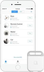 img 4 attached to 🔍 nonda Aiko Finder: Окончательное приложение для iOS для легкого отслеживания - Bluetooth ключ-найди, найди телефон и кошелек, локатор для питонов/машины/багажа с увеличенным сроком службы батареи.