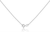 📿 sakaipa 0.6mm box chain - 925 sterling silver necklace with spring clasp - italian chain necklace - super thin & strong - available in 16/18/20/22/24 inch lengths logo