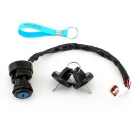 img 4 attached to 🔑 Yingshop Ignition Key Switch for Yamaha Warrior 350 ATV (1996-2001) - Compatible with YFM350, YFM50, YFM80, YFA125, YFM250, YFM400, YFM600