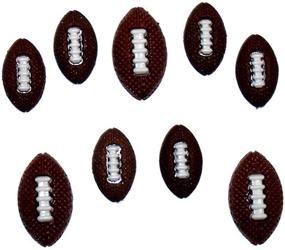 img 1 attached to ⚽ Dress It Up 746: Football Embellishment, Perfect for Craft Projects