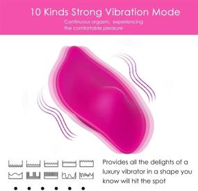 img 2 attached to Razor Vibrator Wearable Panties Wireless_Remote_Control_Pants_Vibration_Mode_Clit_Stimulator_Sex_Toy_Couple_Pink