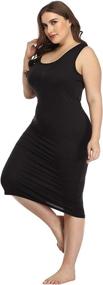 img 2 attached to HDE Bodycon Everyday Sundress Leopard