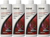 seachem prime 500ml: enhanced water conditioner - 4 pack special offer logo