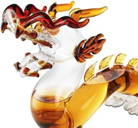 img 2 attached to Dragon Decanter Whiskey Wine Large