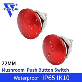 img 3 attached to 🔌 Industrial Waterproof Momentary Mushroom Terminal EJ22 241A: Reliable Electrical Solution