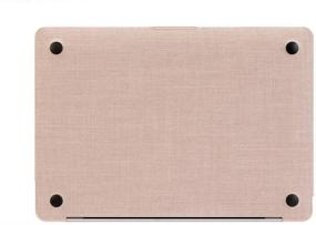 img 3 attached to 🎒 Incase Woolenex Textured Hardshell for 13-inch MacBook Air w/Retina 2020 - Antique Pink