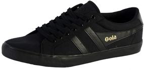 img 4 attached to 👟 Gola Black Varsity Men's Sneakers US