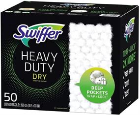 img 3 attached to Effortlessly Clean with Swiffer Heavy Duty (50 Count) Refills