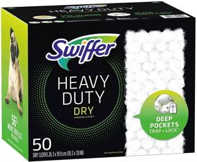 img 2 attached to Effortlessly Clean with Swiffer Heavy Duty (50 Count) Refills