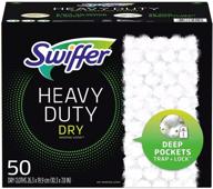 effortlessly clean with swiffer heavy duty (50 count) refills logo