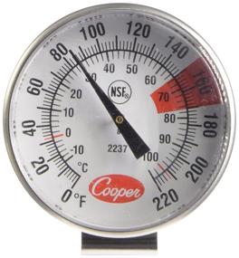 img 2 attached to COOPER - 123186 Cooper-Atkins 2237-04-8 Stainless Steel Bi-Metal Espresso Milk Frothing Thermometer: Temperature range -10 to 104°C