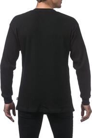img 3 attached to 🧥 Premium Pro Club Men's Heavyweight Cotton Long Sleeve Thermal Top: Exceptional Winter Warmth and Comfort