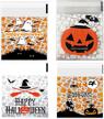 halloween bags，self cellophane bags biscuit decoration logo