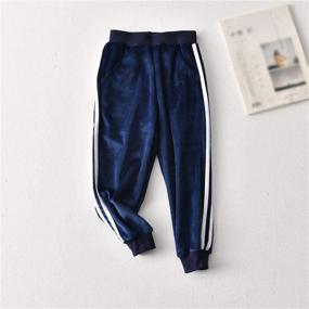 img 3 attached to MODNTOGA Toddler Leisure Comfort Velvet Apparel & Accessories Baby Boys in Clothing