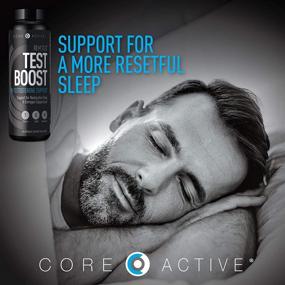 img 2 attached to 💤 Core Active REM Test Booster with Melatonin - Sleep Aid and PM Testosterone Booster for Men - Sleep Pills for Adult Men - Enhanced Relaxation, Muscle Recovery, and Lean Muscle Growth (90 Capsules)
