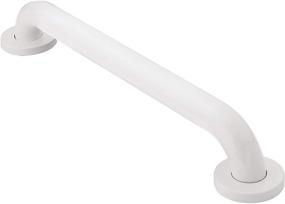 img 4 attached to 🚽 Moen R8718W Home Care Bathroom Safety Grab Bar: 18-Inch, Concealed Screws, Glacier Finish - Ensuring Optimal Safety in your Bathroom