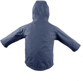 img 3 attached to 🌂 Nylon Children's Rain Coat with Splashy Design