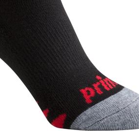 img 1 attached to Prince Boys' Athletic Ankle Socks - Cushioned Quarter Length for Active Kids (6 Pairs)