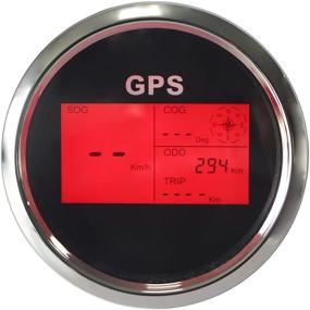 img 3 attached to 🚀 Цифровой GPS-спидометр Eling: точный ЖК-спидометр одометр для точной навигации с сигналом о превышении скорости и регулируемой подсветкой.