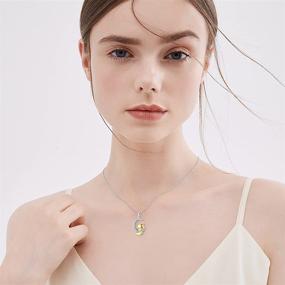 img 3 attached to Dainty RMREWY Animal Necklace: Sterling Silver Charm Jewelry for Women - Cute & Delicate Pendant, Perfect Birthday/Graduation Gift for Her - Girlfriend, Mom